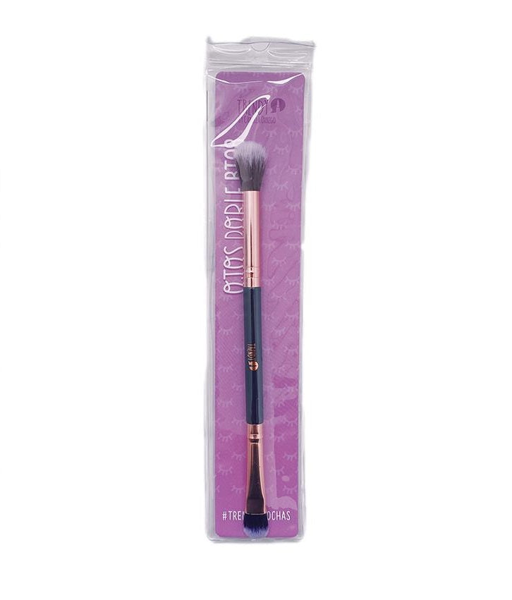 Brocha Trendy Doble Plana y Difuminadora BT08