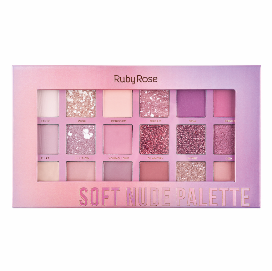 Paleta de Sombras Feels Soft Nude Ruby Rose