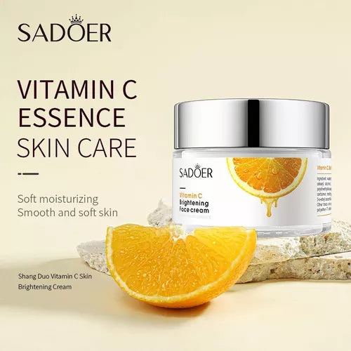 Crema aclarante e iluminadora de vitamina C Sadoer
