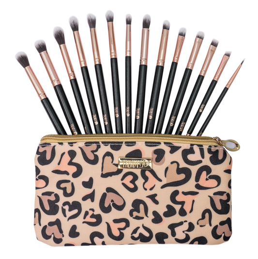 Kit de Brochas  Ojos X 14 Und  Trendy   KT14