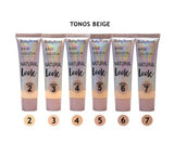 Base Líquida Natural Look Grupo 2  Beige Ruby Rose
