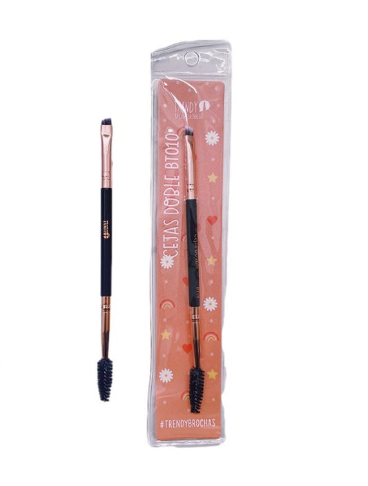 Brocha Trendy Doble Cejas Cepillo BT010
