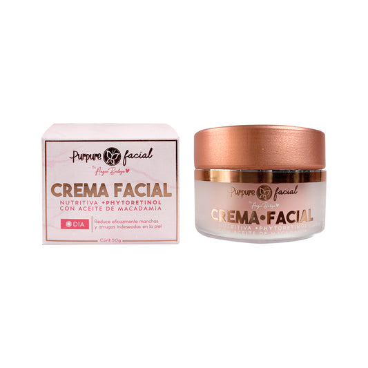 Crema Facial Nutritiva 50g Purpure Facial