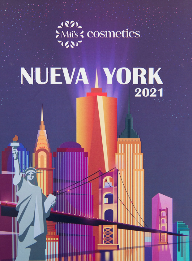 Paleta de Sombras New York Miis Cosmetics