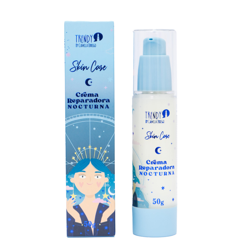 Crema Facial Reparadora Nocturna Trendy 50 ml.