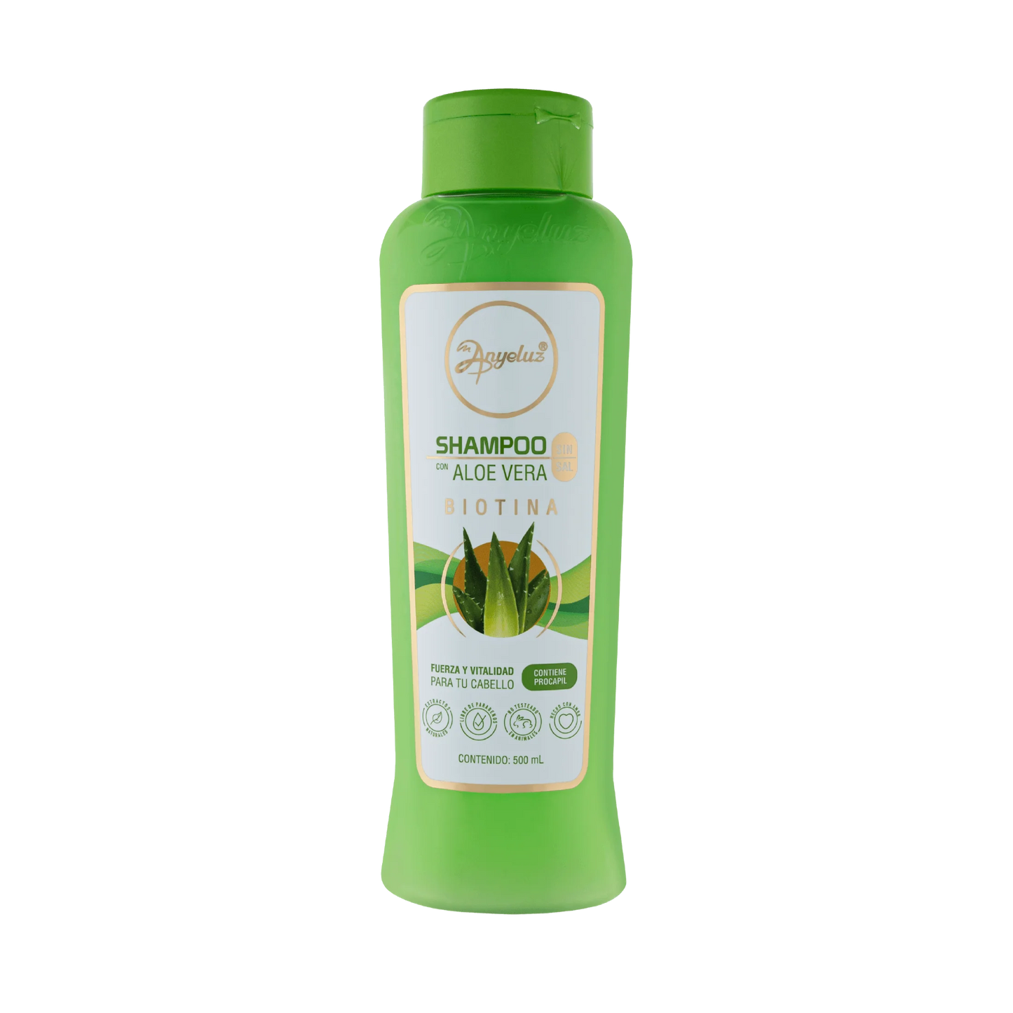 Shampoo Aloe Vera Anyeluz 500 ml