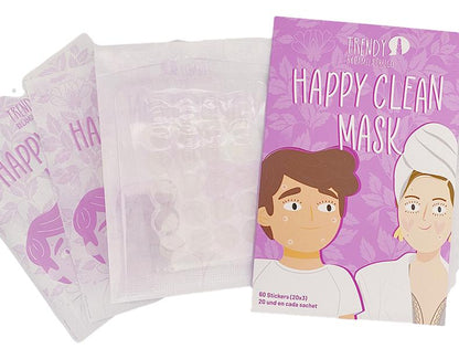 Sobre Mascarilla Stickers Para Acne Happy Clean Trendy